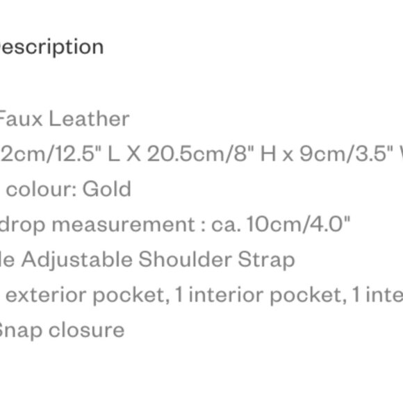 JustFab Camel Pablo Classic Crossbody Bag - Picture 5 of 14